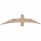 Ekena Millwork Bellingham Smooth Timber Gable Bracket, Douglas Fir, 84"W x 14"H x 1 1/2"D x 5 1/2"F, 4/12 Pitch GBW084X14X0206BEL00SDF - alternate 4